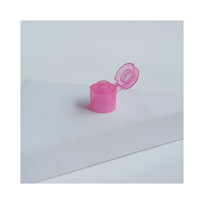 カスタムオーダー 15mm 透明 円筒形 プラスチック フリップキャップ ボトル閉塞システム