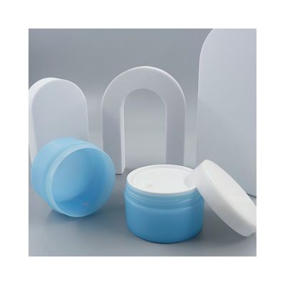 試料は無料 15ml ダブルレイヤー 蓋付きプラスチック容器 PP プラスチック顔クリーム