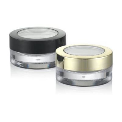 プラスチックキャップ素材 5ml 10ml 贅沢クリームボトル UVコーティングとプラスチックタイプ