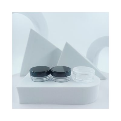 工業用化粧品 携帯用 透明なプラスチックボックス カスタマイズされたカラークリームボトル 5ml 10ml