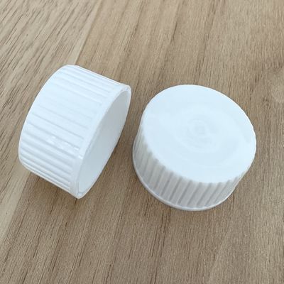 28/400 28/410 28/415 ホワイトボトルキャップ 溢れないプラスチックスクリューキャップ カスタム注文受付