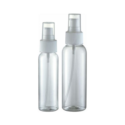 60ml 120ml 丸いスプレーポンプボトル 2オンス透明プラスチックPETスプレーポンプボトル