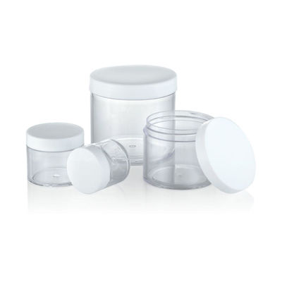 30ml 50ml 100ml 200ml プラスチックの空瓶 透明なクリーム瓶