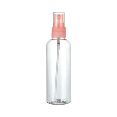 容量100ml 透明なスプレーヤーボトル 化粧品用のポータブルなPETプラスチックボトル