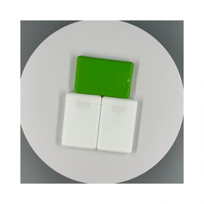 10ml スクエア ポータブル 再充填可能 精密な霧ベース素材 pp の香水スプレーボトル 5