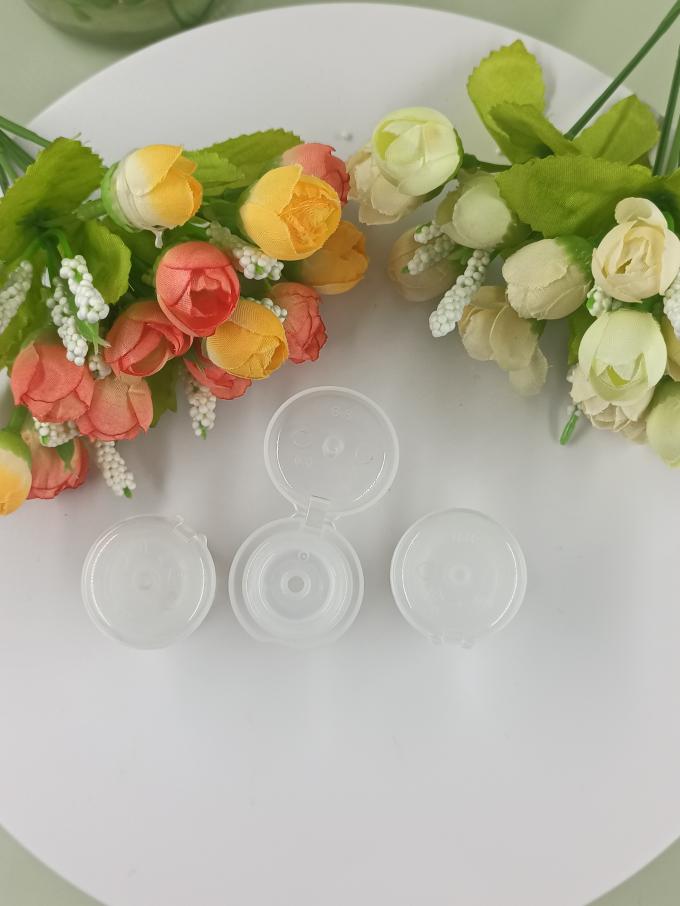 24mm 丸透明 円筒型プラスチック フリップキャップ ボトル オーダー受付 2
