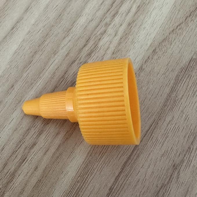 プラスチックのトイスト トップキャップ 20mm 24mm 28mm 尖った口 究極のパッケージングソリューション 0