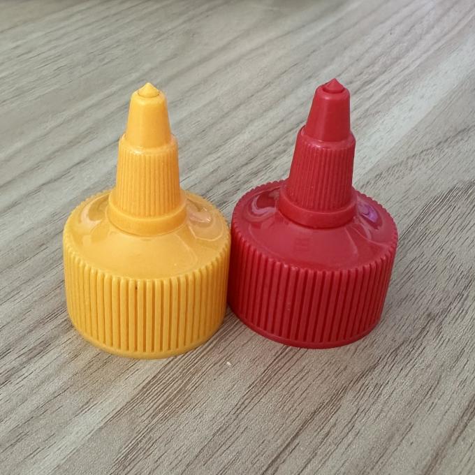 プラスチックのトイスト トップキャップ 20mm 24mm 28mm 尖った口 究極のパッケージングソリューション 2