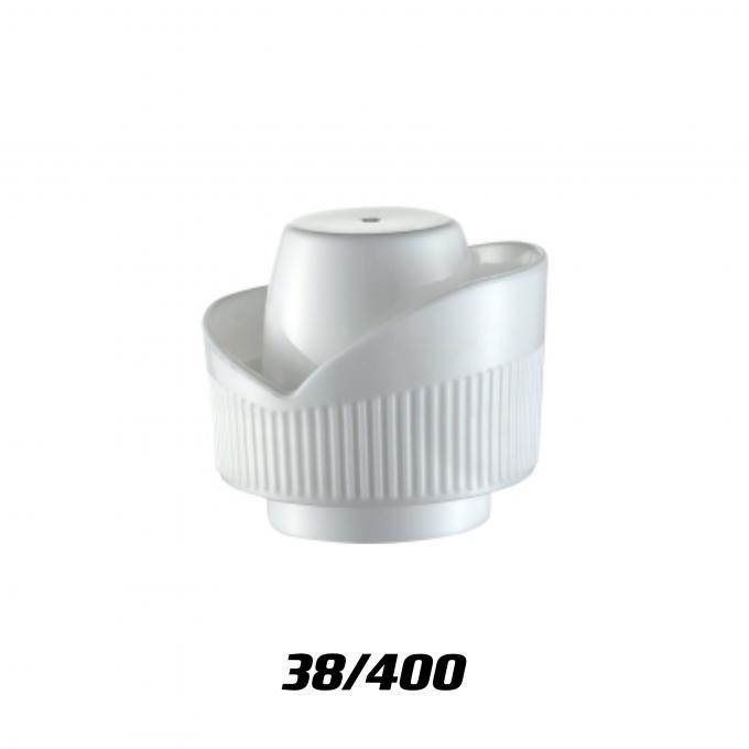 36mm 58mm PP プラスチック洗濯用洗剤 測定キャップ 48/400ボトルのための緑色のボトルキャップ 2