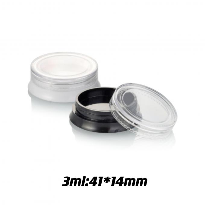 ベース素材 ps 眼クリーム グラス 2.5ml 3ml 5ml 化粧品用空クリーム 工業用 3
